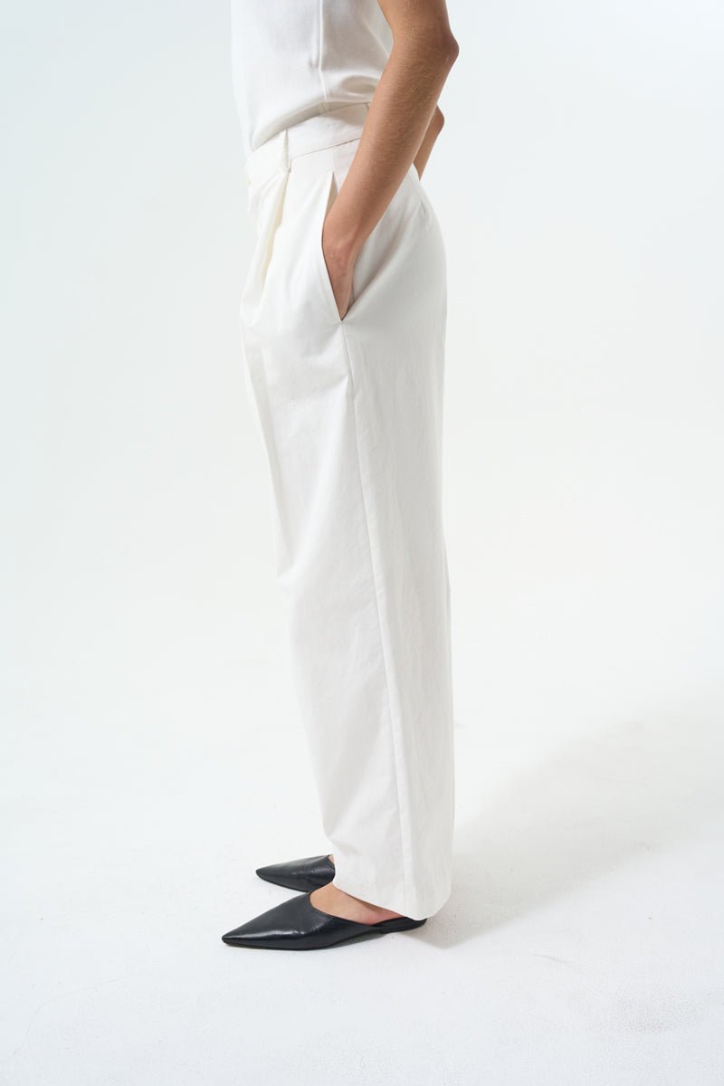 AMANDINE COTTON PANTS Pants OEA ARCHIVE