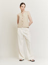 ARIA TWO TUCK PANTS Pants OEA ARCHIVE