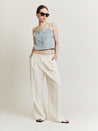 ARIA TWO TUCK PANTS Pants OEA ARCHIVE