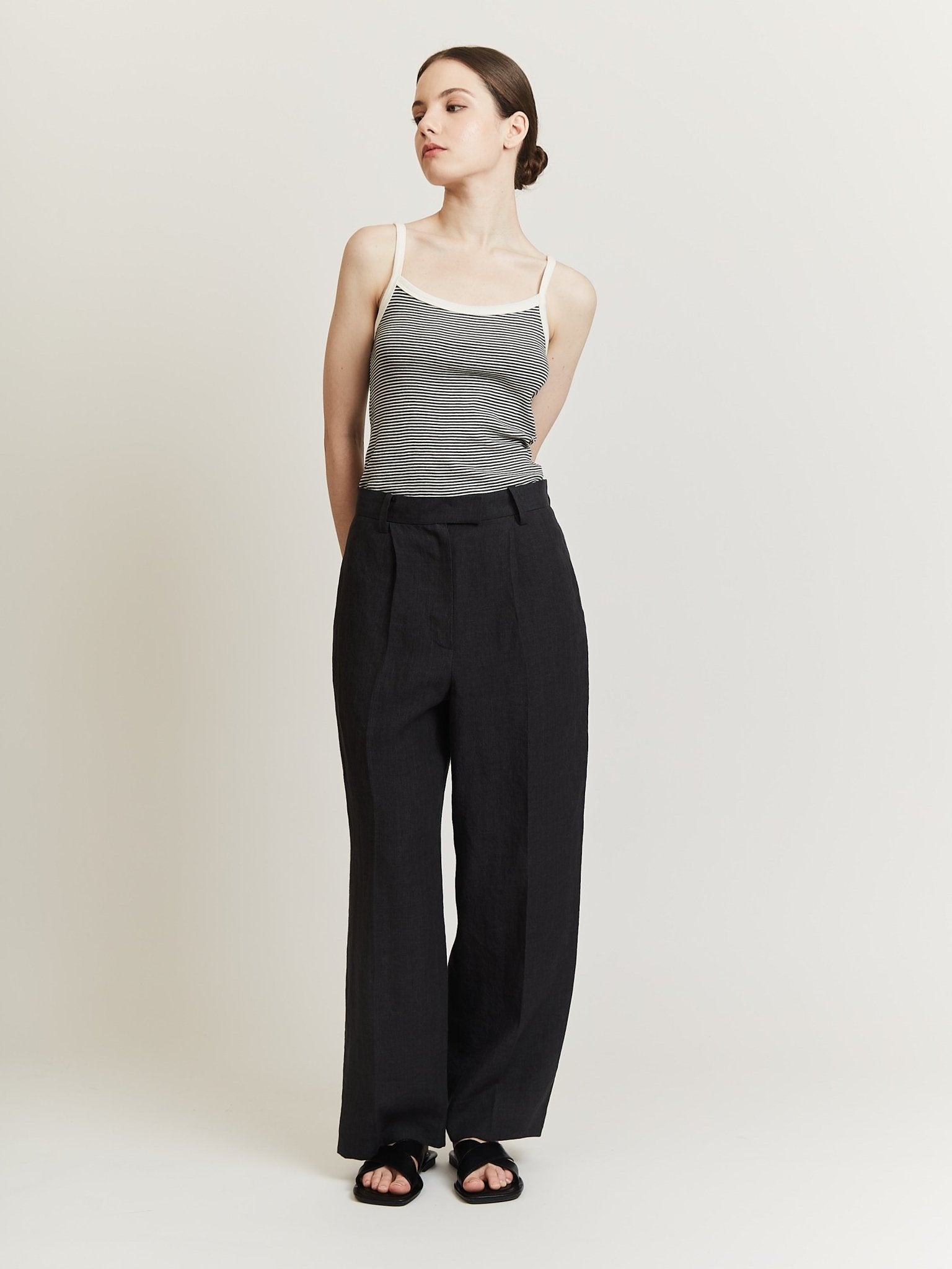 ARIANA LINEN PANTS Pants OEA ARCHIVE