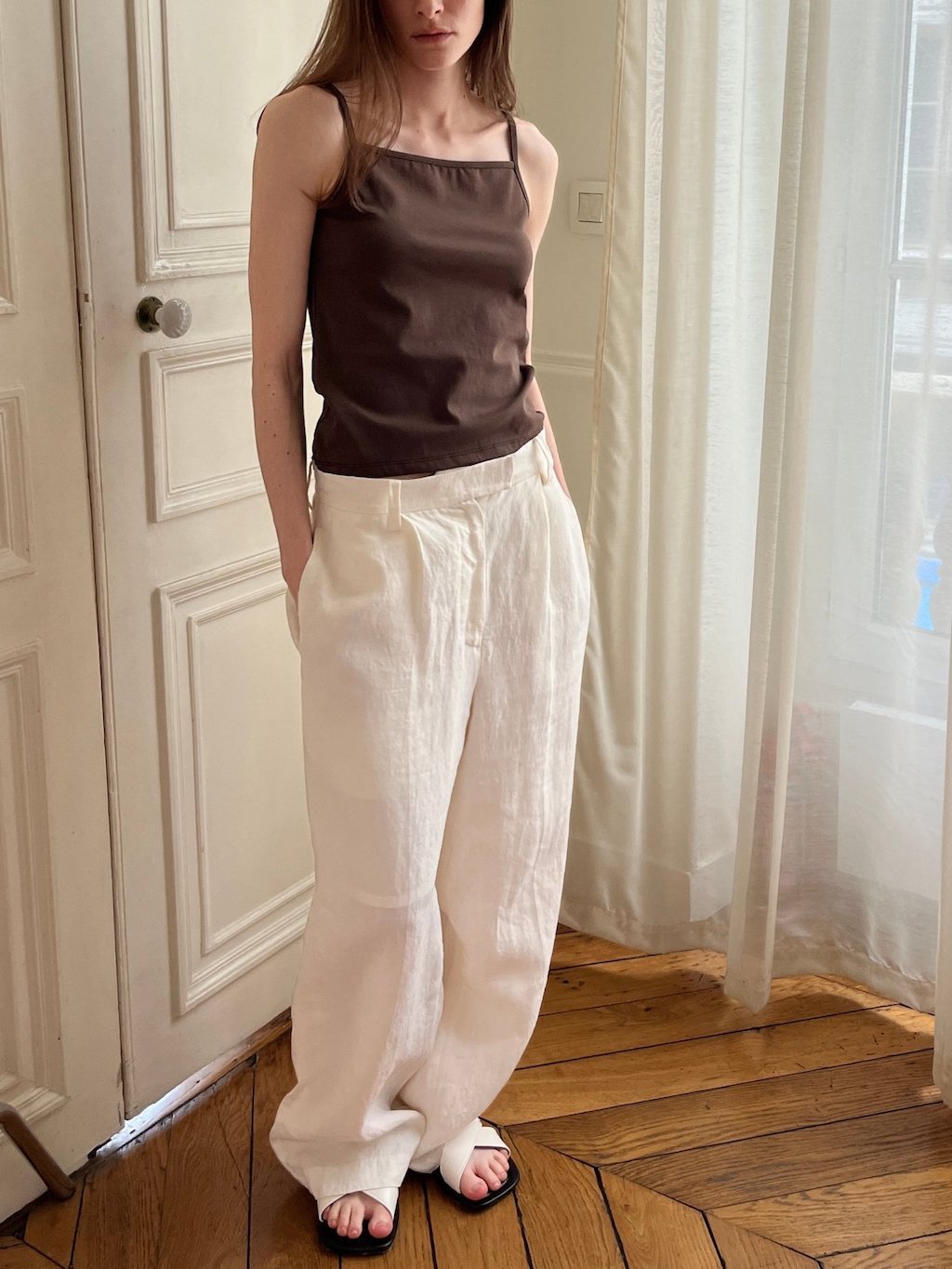 ARIANA LINEN PANTS Pants OEA ARCHIVE