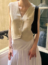 CONNOR LINEN VEST vests OEA ARCHIVE