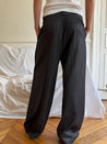 ESME PINSTRIPED WIDE PANTS Pants OEA ARCHIVE