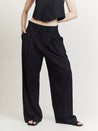 ESME PINSTRIPED WIDE PANTS Pants OEA ARCHIVE