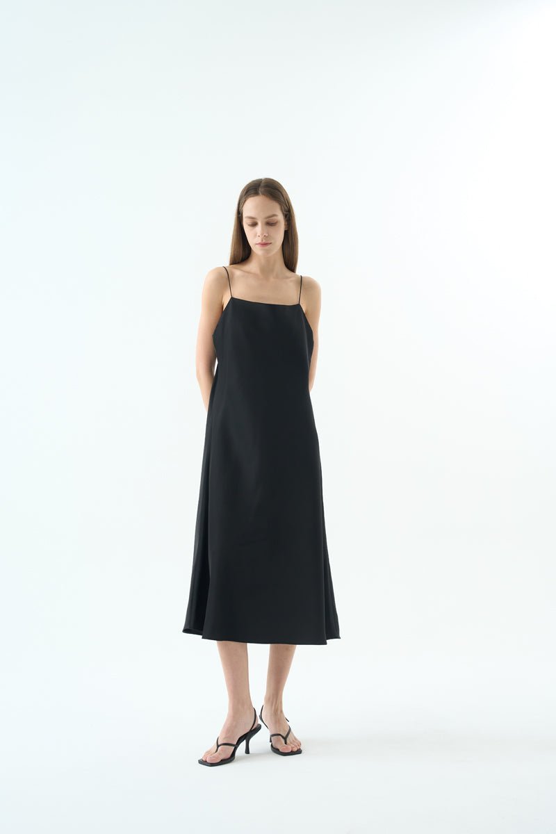 EVELYNE AVA SLEEVELESS SLIP DRESS Dress OEA ARCHIVE