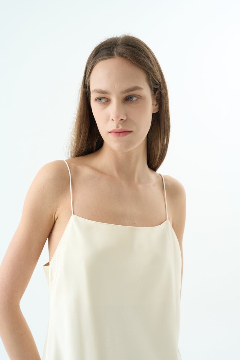 EVELYNE AVA SLEEVELESS SLIP DRESS Dress OEA ARCHIVE