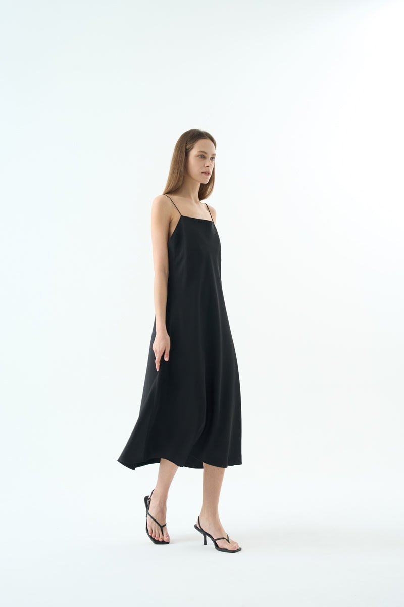 EVELYNE AVA SLEEVELESS SLIP DRESS Dress OEA ARCHIVE