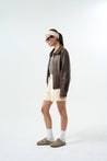 JENNY FAUX LEATHER JACKET Jackets OEA ARCHIVE