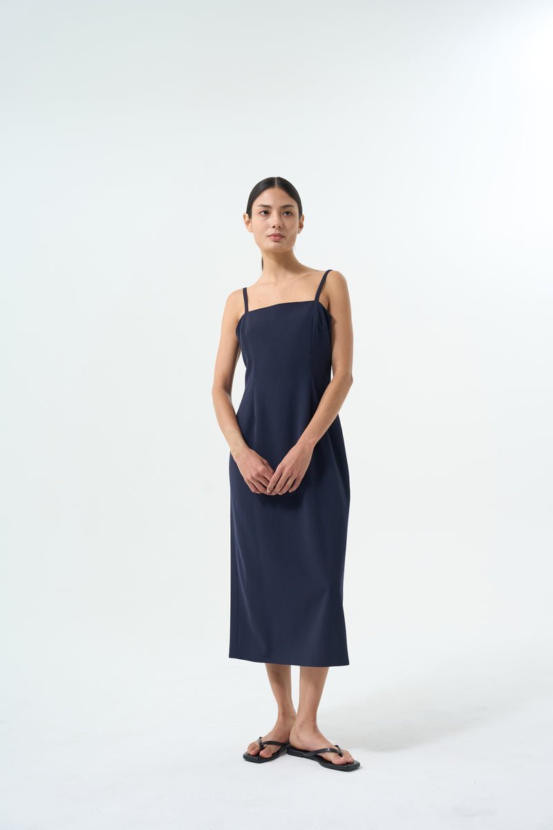 LEVOS SLEEVELESS MIDI DRESS Dress OEA ARCHIVE