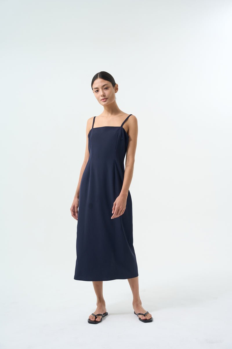 LEVOS SLEEVELESS MIDI DRESS Dress OEA ARCHIVE